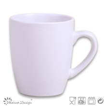 Matte White Ceramic Coffee Cup